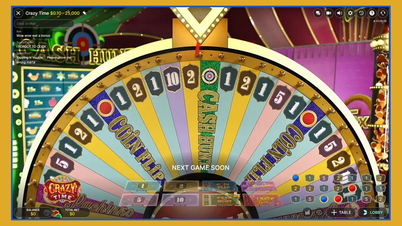 Jak zacząć zarabiać przy stole Crazy Time? Jak zacząć zarabiać przy stole Crazy Time?